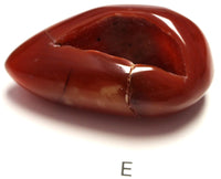 Carnelian druzy egg (small)