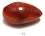 Carnelian druzy egg (small)