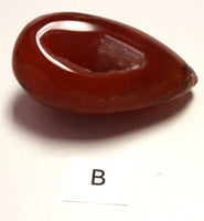 Carnelian druzy egg (small)