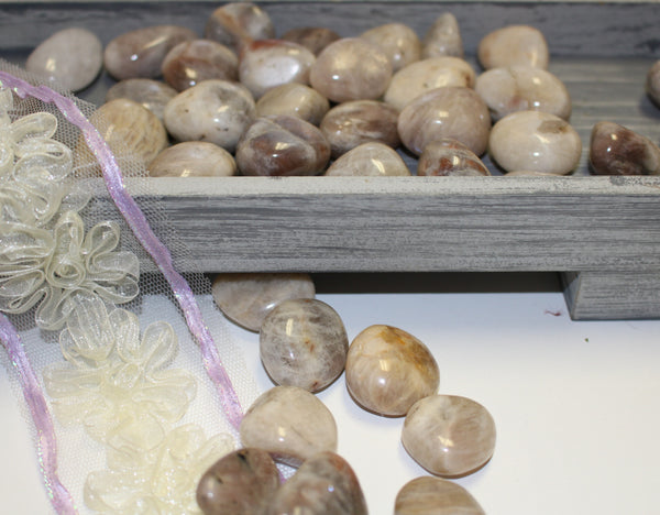 Blue Moonstone tumbles