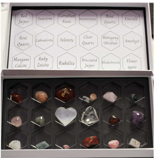 Valentine day crystal box