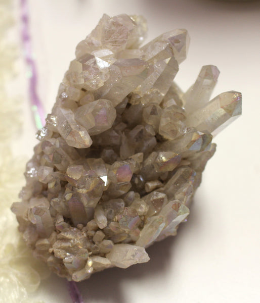 Aura quartz cluster