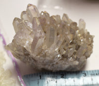 Aura quartz cluster