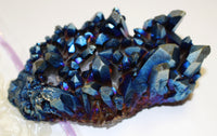 Aura quartz cluster