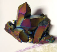 Aura quartz cluster