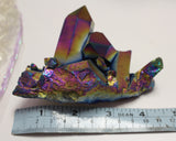 Aura quartz cluster