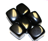 Black obsidian tumbles