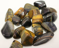 blue tigers eye tumbles