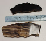 Chocolate Calcite slices