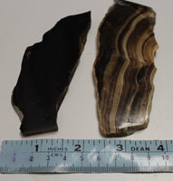Chocolate Calcite slices