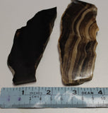 Chocolate Calcite slices