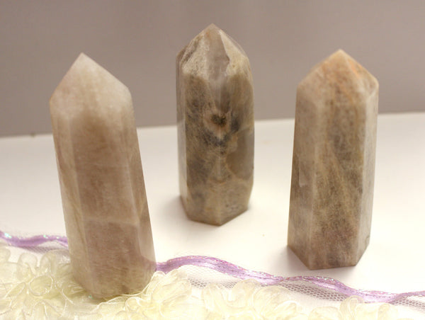 Cream moonstone tower