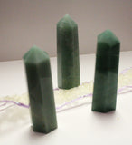 Green aventurine tower
