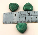 Malachite heart