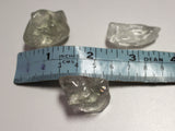Prasiolite semi-polished tumbles