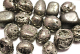 Pyrite tumbles