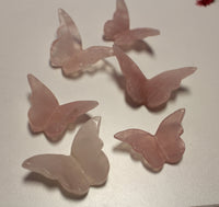 rose quartz butterfly