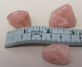 Rose quartz tumbles (medium)