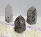 Tourmalinated quartz tower