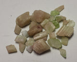 watermelon tourmaline chips