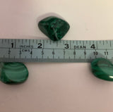 Malachite tumbles