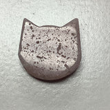 Carved cat cabochon