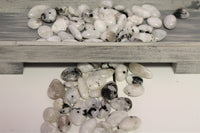 rainbow moonstone tumbles, $3.00 per piece