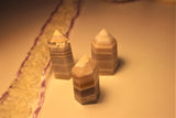 banded agate tower, $20.00 per piece
