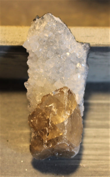 clear and golden zeolite, 2 inches or 5cm-10.00 for the piece group k