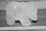 carved crystal bear