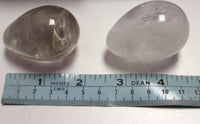 Clear quartz egg