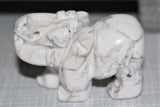 carved crystal elephant