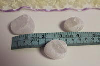 Clear quartz seer stones/Emma eggs