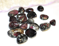 Eudialyte tumbles $5.00 a piece, 2.5 cm or 1 inch in size
