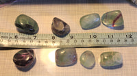 Fluorite tumbles