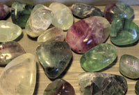 fluorite tumbles 3.00 dollars a piece