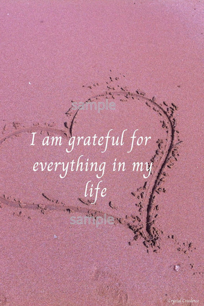 Inspirational Quote-grateful for everything