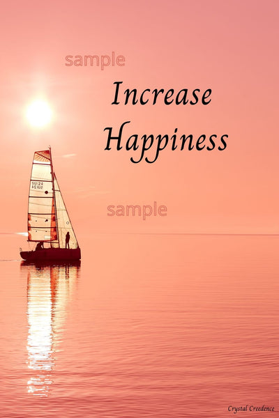 Downloadable inspirational quote-"Increase Happiness"-cost $3.50 per download. 