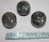Labradorite spheres
