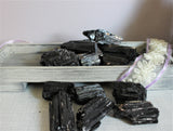 Black Tourmaline raw 2-3 inches or 5-8cm 15.00 dollars at piece 