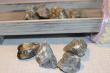 Raw chunks of Labradorite. Average Size-1-2 inch or 2.5-5cm. 5 dollars per piece