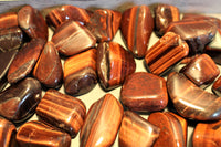 Red tigers eye tumbles