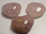 Rose quartz hearts