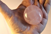 rose quartz palmstone