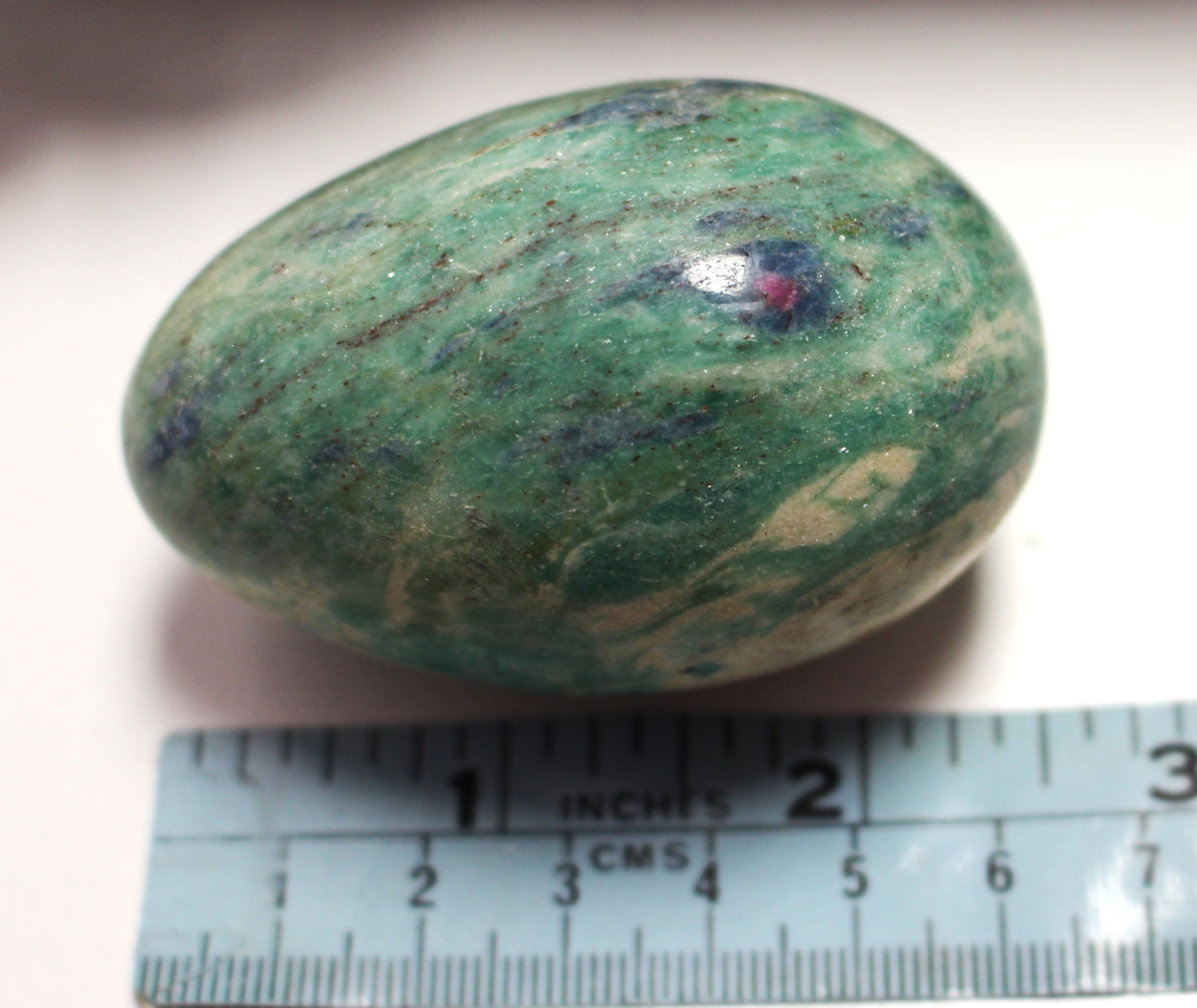 Ruby Zoisite egg – Crystal Creedence